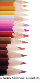 colored pencils