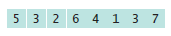 starting range of quick sort