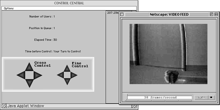 Figure 4: Max's Control Interface