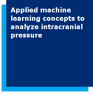 Applied machine learning concepts to analyze intracranial pressure